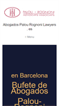 Mobile Screenshot of abogadospalourognonilawyers.es